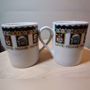 Mary Engelbreit Love Home Family Friends Coffee Mugs